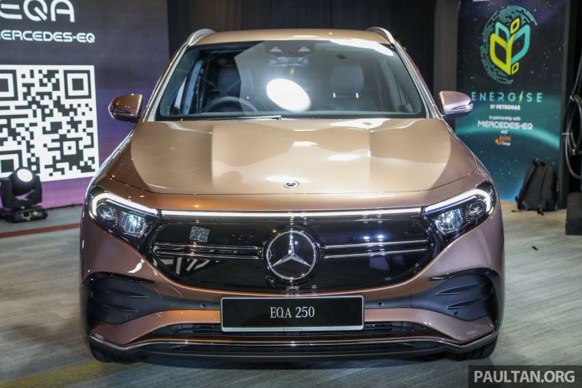 Mercedes-Benz EQA250 AMG Line 2022 dilancar di Malaysia — 190 PS, 429 km jarak; harga dari RM278k 1427732