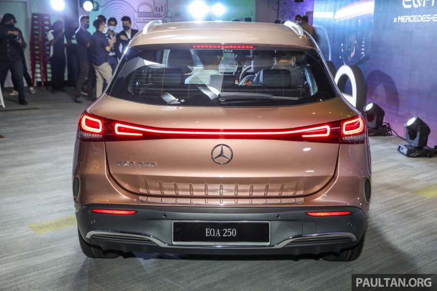 2022 Mercedes-Benz EQA250 AMG Line launched in Malaysia – 190 PS, 429 km EV range; priced fr RM278k 1427567