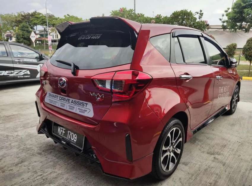 2022 Perodua Myvi GearUp bodykit leaked – super aggressive two-tone look, big wing for the G3 facelift 1437946