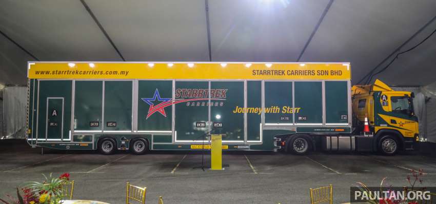 Starrtrek Carriers perkenal servis trailer kenderaan bertutup di Malaysia, dengan Rolfo Auriga Deluxe 1430847