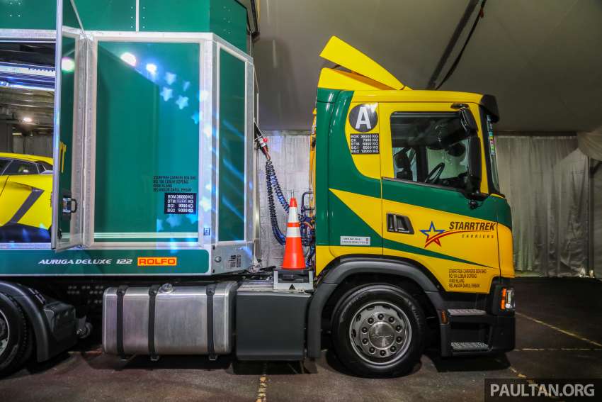 Starrtrek Carriers perkenal servis trailer kenderaan bertutup di Malaysia, dengan Rolfo Auriga Deluxe 1430896