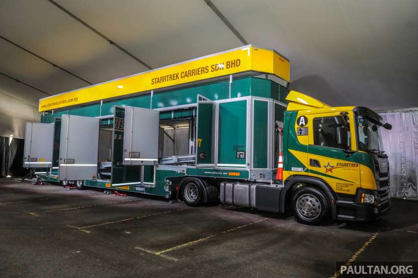 Starrtrek Carriers perkenal servis trailer kenderaan bertutup di Malaysia, dengan Rolfo Auriga Deluxe 1430850