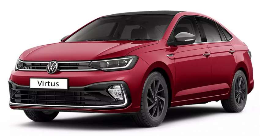 2022 Volkswagen Virtus facelift debuts in India – new styling; 1.0L and 1.5L TSI engines; 6MT, 6AT and 7DCT 1426216