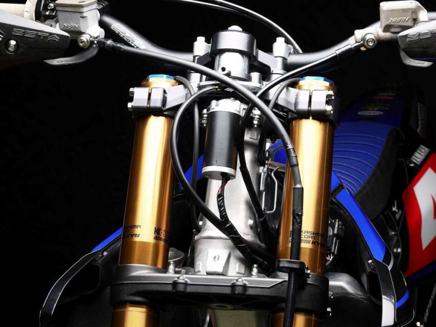 Yamaha trials bike electric power steering system Image #1435643
