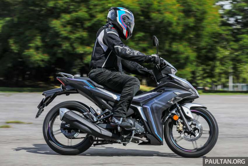 2022 Honda RS-X vs Yamaha Y16ZR Malaysian review 1429547