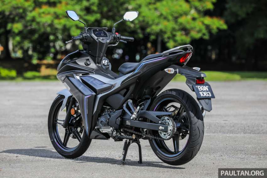 2022 Honda RS-X vs Yamaha Y16ZR Malaysian review 1429476