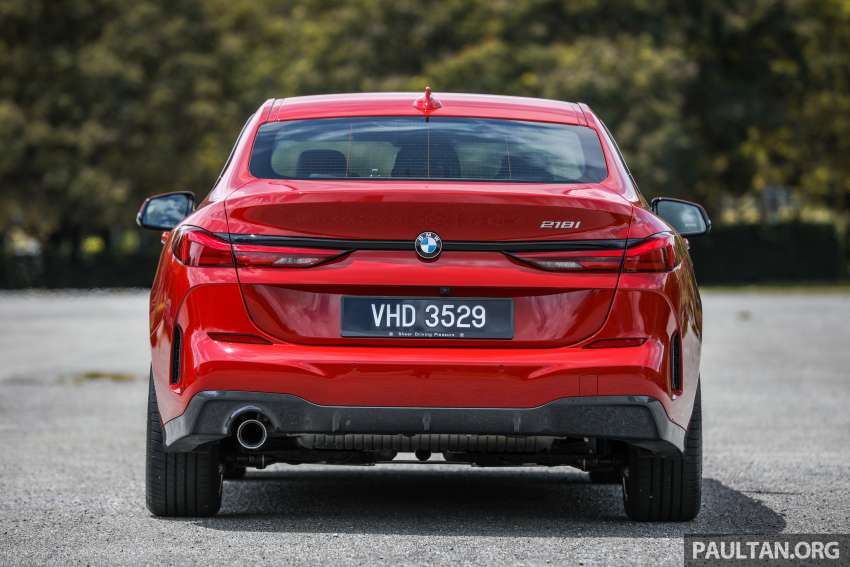 2022 BMW 218i Gran Coupé M Sport in Malaysia: larger screens, BMW Operating System 7, now RM206,707 1430374