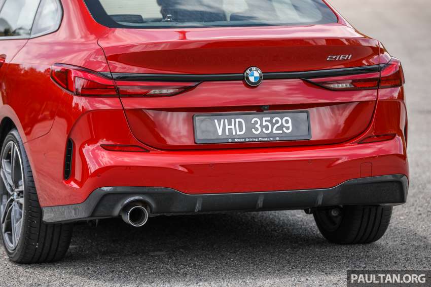 2022 BMW 218i Gran Coupé M Sport in Malaysia: larger screens, BMW Operating System 7, now RM206,707 1430393