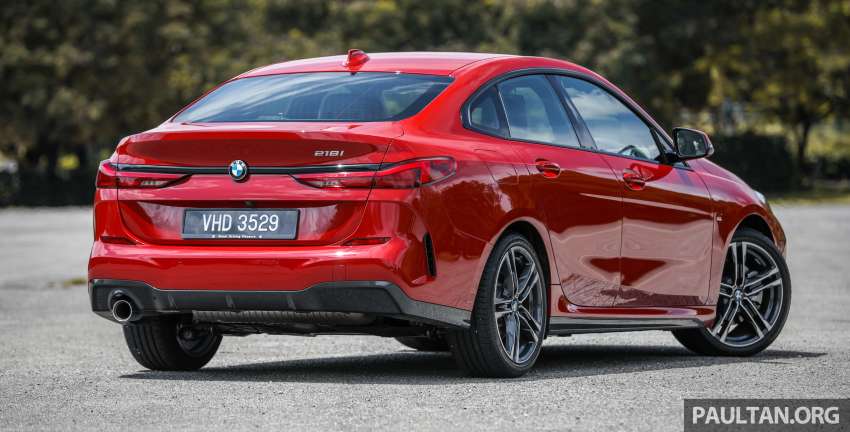 2022 BMW 218i Gran Coupé M Sport in Malaysia: larger screens, BMW Operating System 7, now RM206,707 1430364