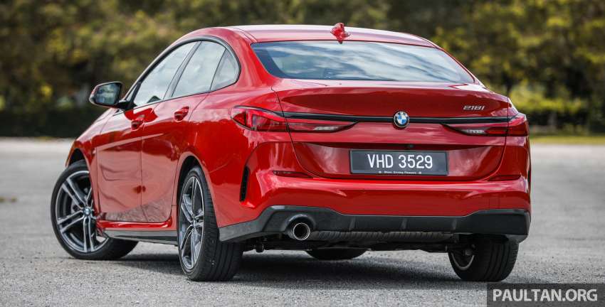 2022 BMW 218i Gran Coupé M Sport in Malaysia: larger screens, BMW Operating System 7, now RM206,707 1430367