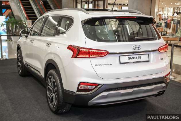 Hyundai Santa Fe 2.2D Executive Plus SE 2022 kini di Malaysia — rim 19-inci, sunroof, dari RM207,888