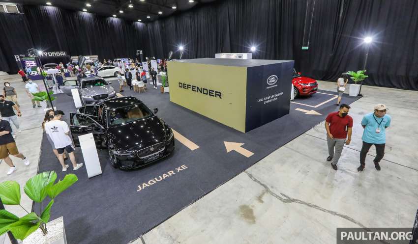 PACE 2022: Check out the Jaguar Land Rover booth – XE, XF and Evoque; plus a peek at the Defender 90 1433478