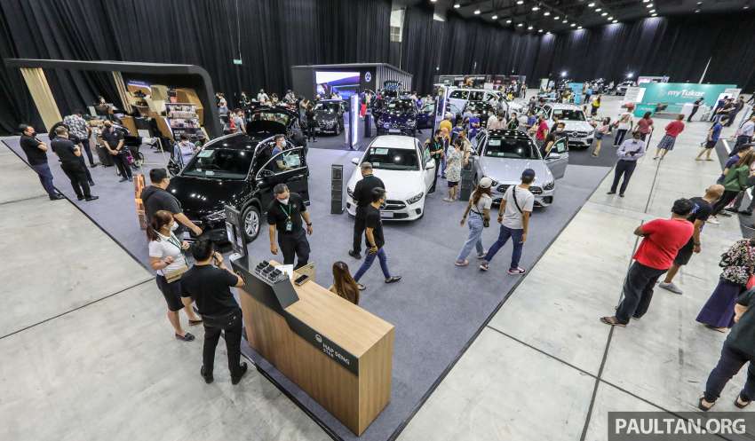 <em>paultan.org</em> PACE 2022 – 486 premium vehicles worth RM114 million booked in two days, including 28 EVs! 1437609