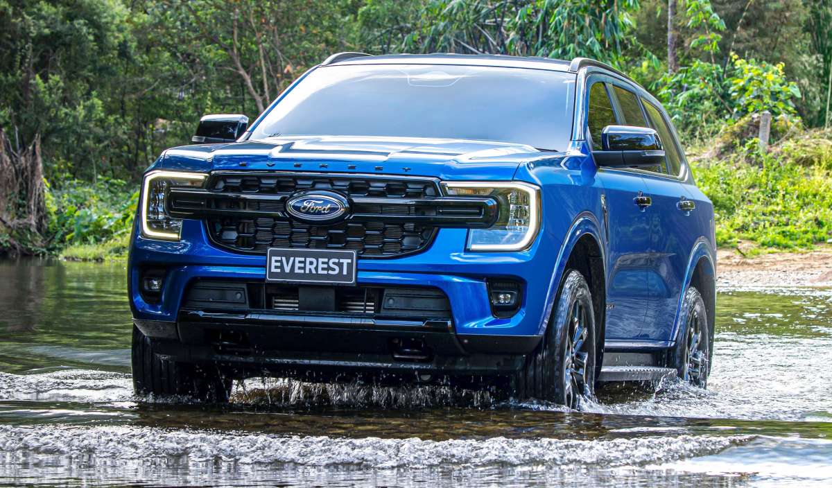 2022 Ford Everest thirdgen SUV debuts, three model grades and four