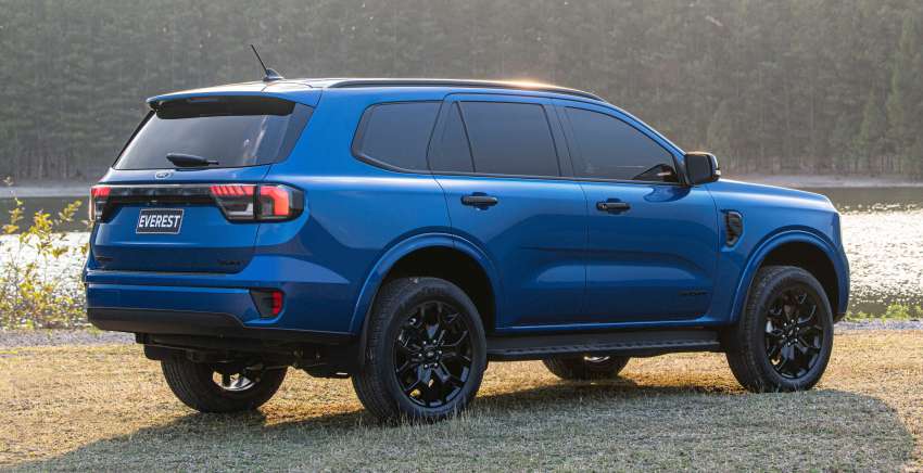 Ford Everest 2023 diperkenal dalam tiga versi, empat enjin termasuk V6 3.0L diesel turbo, 7-tempat duduk 1422995