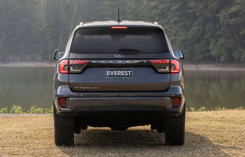 Ford Everest 2023 diperkenal dalam tiga versi, empat enjin termasuk V6 3.0L diesel turbo, 7-tempat duduk 1422972