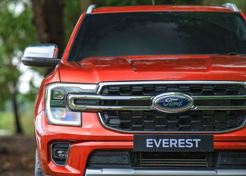 Ford Everest 2023 diperkenal dalam tiga versi, empat enjin termasuk V6 3.0L diesel turbo, 7-tempat duduk 1422986