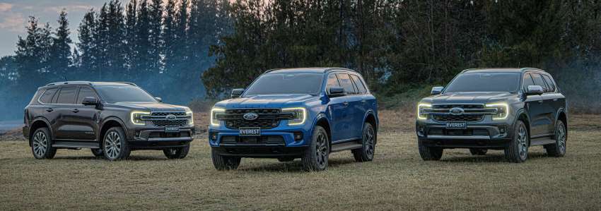 2022 Ford Everest – third-gen SUV debuts, three model grades and four engines, including 3.0L EcoBoost V6 1422545