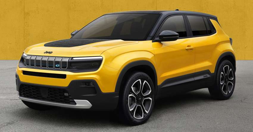 Jeep reveals images of its first EV model due in 2023 1423271