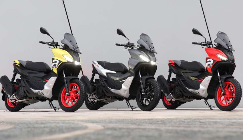 Aprilia Malaysia takes bookings for SR GT 200 scooter Image #1425209