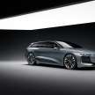 Audi A6 Avant e-tron concept revealed – electric wagon with 476 PS, 700 km range, PPE architecture