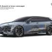 Audi A6 Avant e-tron concept revealed – electric wagon with 476 PS, 700 km range, PPE architecture