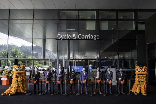 Mercedes-Benz Malaysia, Cycle & Carriage Bintang lancar Ipoh Autohaus yang tampil imej korporat terkini