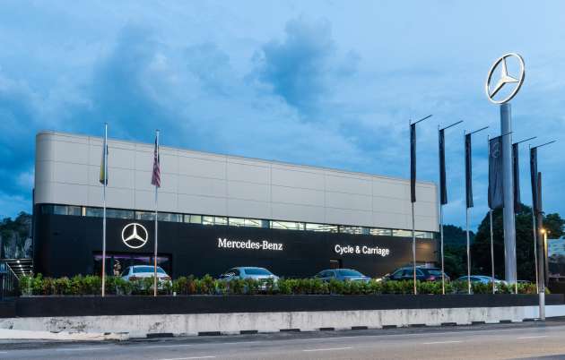 Mercedes-Benz Malaysia, Cycle & Carriage Bintang lancar Ipoh Autohaus yang tampil imej korporat terkini