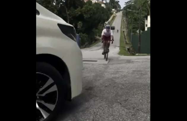 Malaysian cyclists, don’t ride faster than you can brake