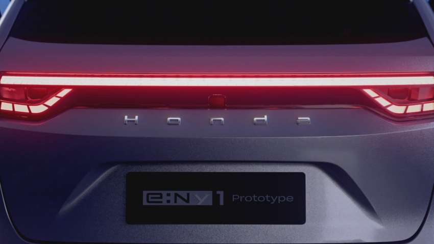 Honda e:Ny1 Prototype didedahkan – HR-V versi elektrik global, kembar model pasaran e:NS1 di China 1436206