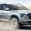 2022 Hyundai Grand Creta debuts – renamed Alcazar seven-seat SUV; 2.0L petrol and 1.5L diesel engines