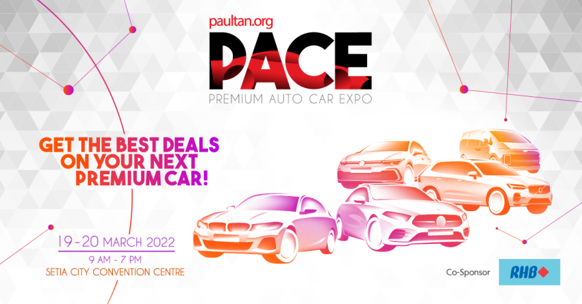 PACE 2022 happening next weekend – financing and complimentary RM100k PA coverage from RHB Bank! 1428761