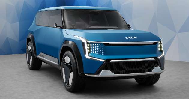 Kia Concept EV9 electric SUV confirmed to enter production, European market debut in 2023