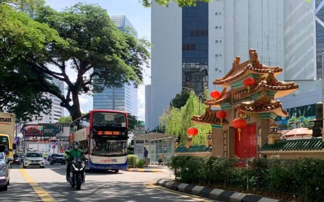 Special peak hour contraflow lanes for Rapid KL buses on Jalan Ampang, Jalan Tun Razak – starts on July 3
