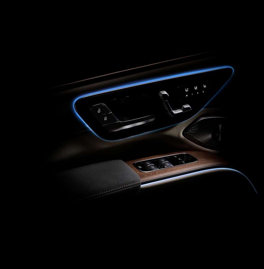 Mercedes-Benz EQS SUV interior shown – full reveal of seven-seater luxury electric crossover on April 19 1430724