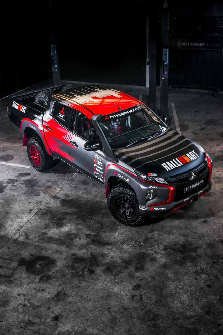 Mitsubishi Ralliart kembali berlumba – sertai Asia Cross Country Rally 2022 dengan trak pikap Triton 1433698