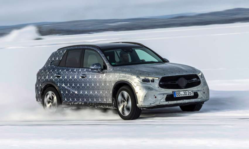 2023 X254 Mercedes-Benz GLC coming this Sept-Nov – next-gen SUV with PHEV tech; rear-wheel steering 1438104