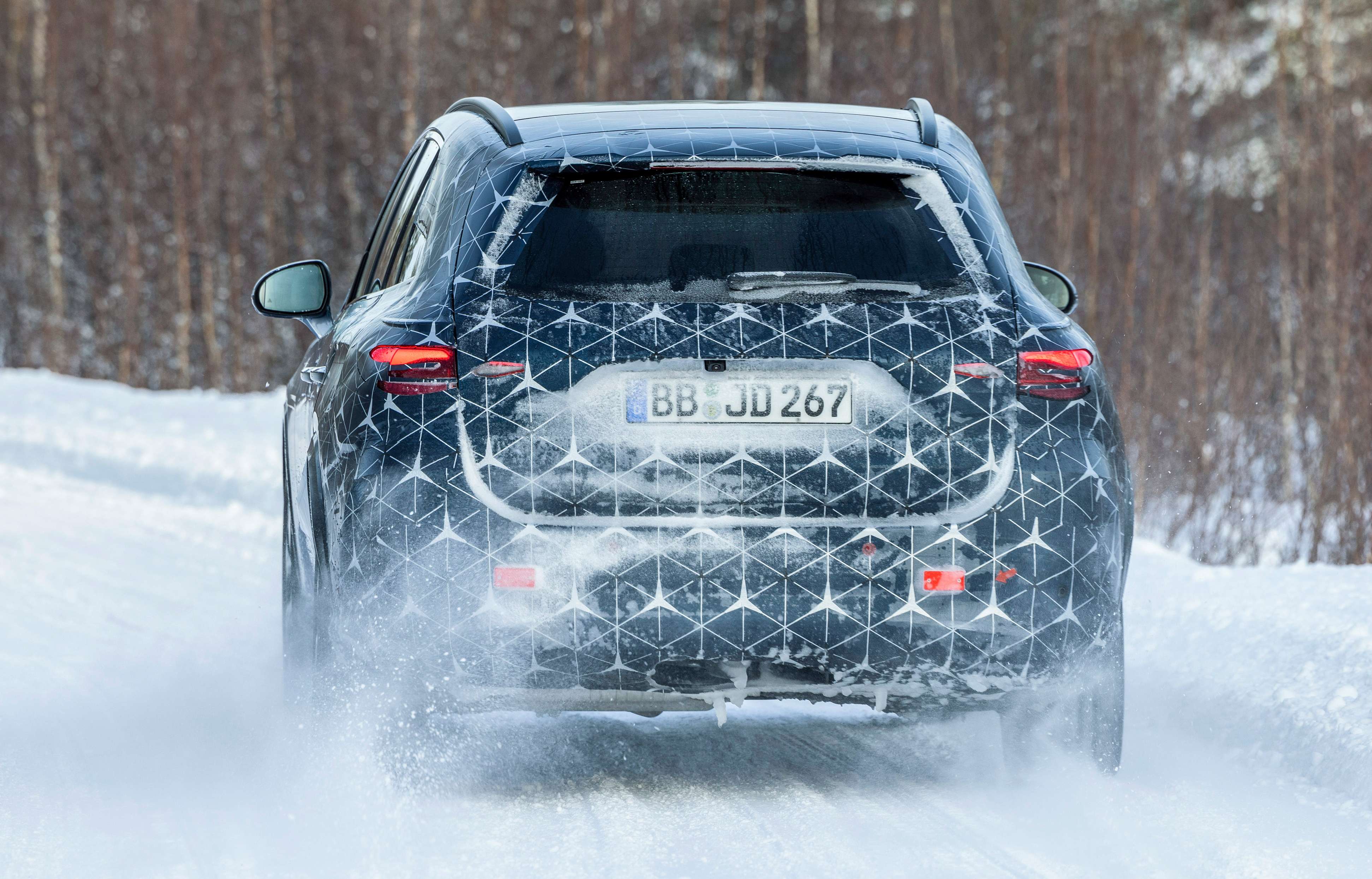 Next-gen X254 Mercedes-Benz GLC winter testing-32