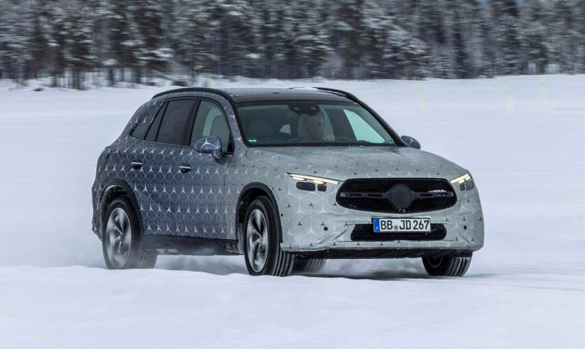 2023 X254 Mercedes-Benz GLC coming this Sept-Nov – next-gen SUV with PHEV tech; rear-wheel steering 1438086