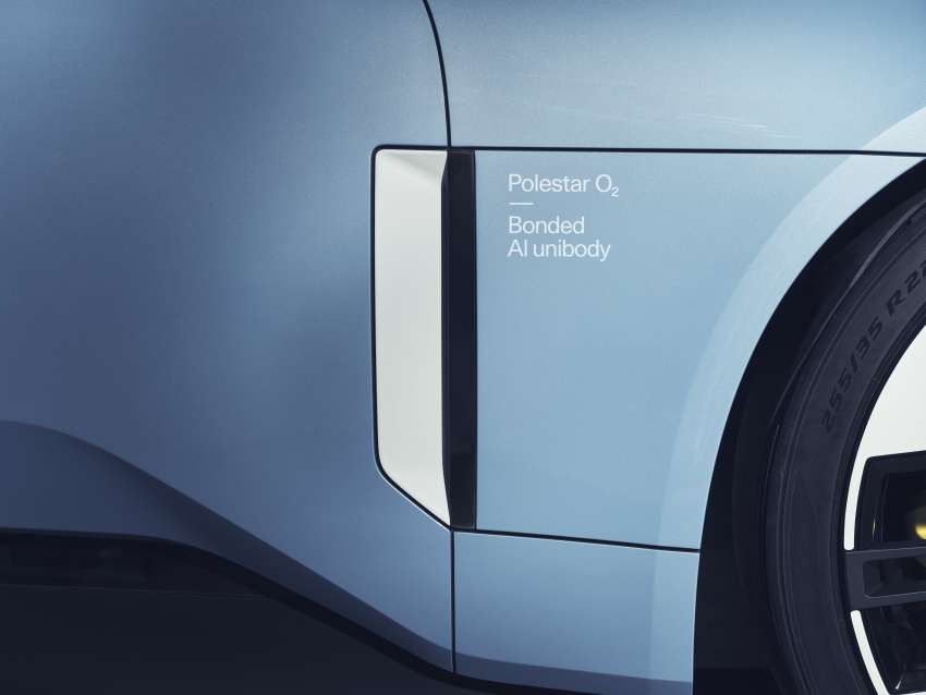 Polestar O<sub>2</sub> concept revealed – electric roadster based on Polestar 5 with bonded aluminium structure, drone 1423631