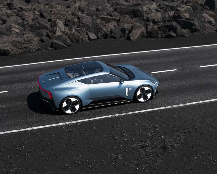 Polestar O<sub>2</sub> concept revealed – electric roadster based on Polestar 5 with bonded aluminium structure, drone 1423656
