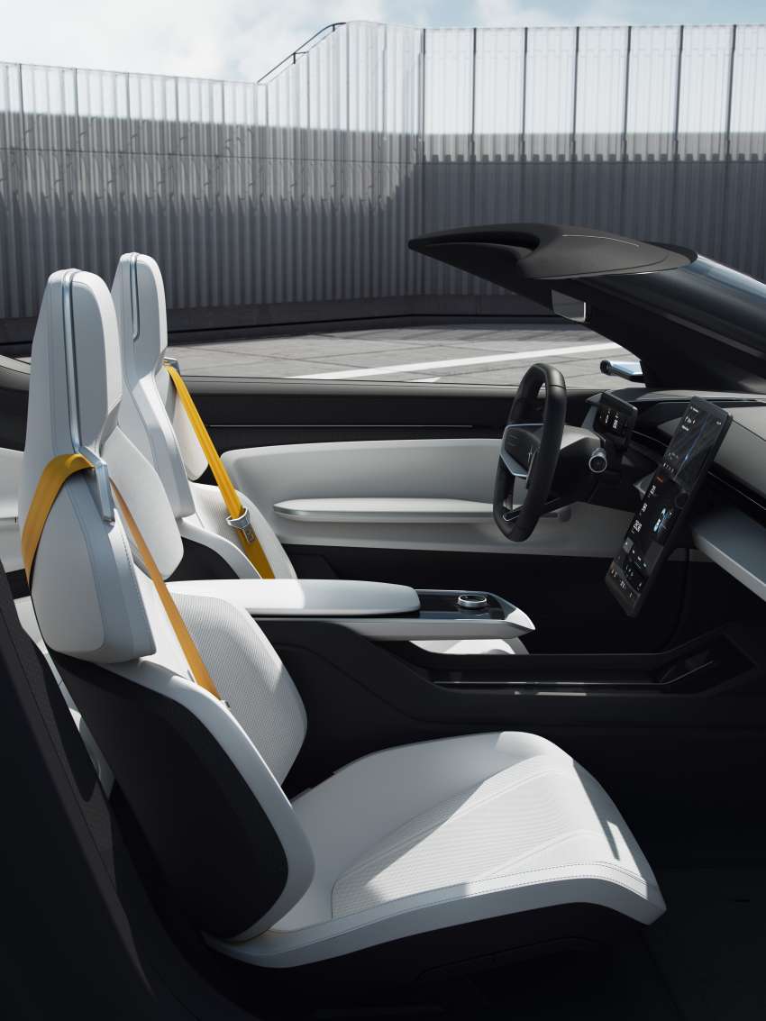 Polestar O<sub>2</sub> concept revealed – electric roadster based on Polestar 5 with bonded aluminium structure, drone 1423680