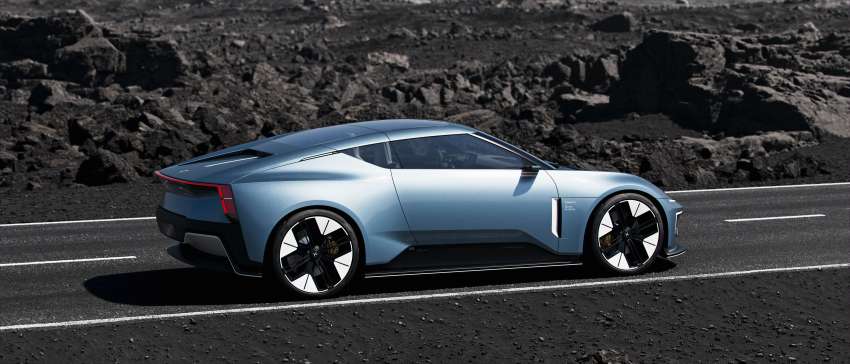 Polestar O<sub>2</sub> concept revealed – electric roadster based on Polestar 5 with bonded aluminium structure, drone 1423698