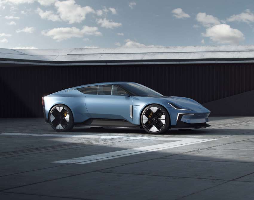 Polestar O<sub>2</sub> concept revealed – electric roadster based on Polestar 5 with bonded aluminium structure, drone 1423700