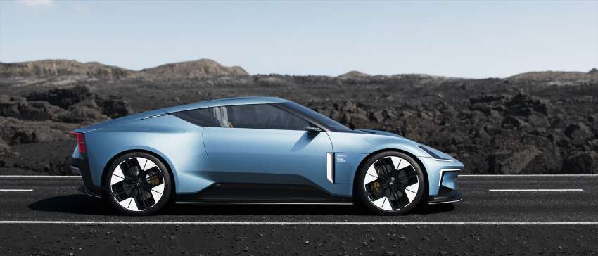 Polestar O<sub>2</sub> concept revealed – electric roadster based on Polestar 5 with bonded aluminium structure, drone 1423701