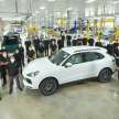 Porsche Cayenne CKD – 1st unit rolls off Sime Darby’s assembly facility in Kulim, Kedah; priced from RM550k