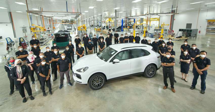 Porsche Cayenne CKD – unit pertama sudah keluar dari pusat pemasangan di Kulim, Kedah, dari RM550k 1436615