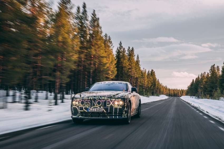 Rolls-Royce Spectre concludes winter testing – 25% of 2.5 million km testing programme done; 2023 launch 1438012