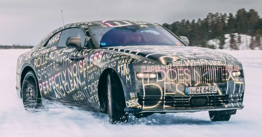 Rolls-Royce Spectre concludes winter testing – 25% of 2.5 million km testing programme done; 2023 launch 1438006