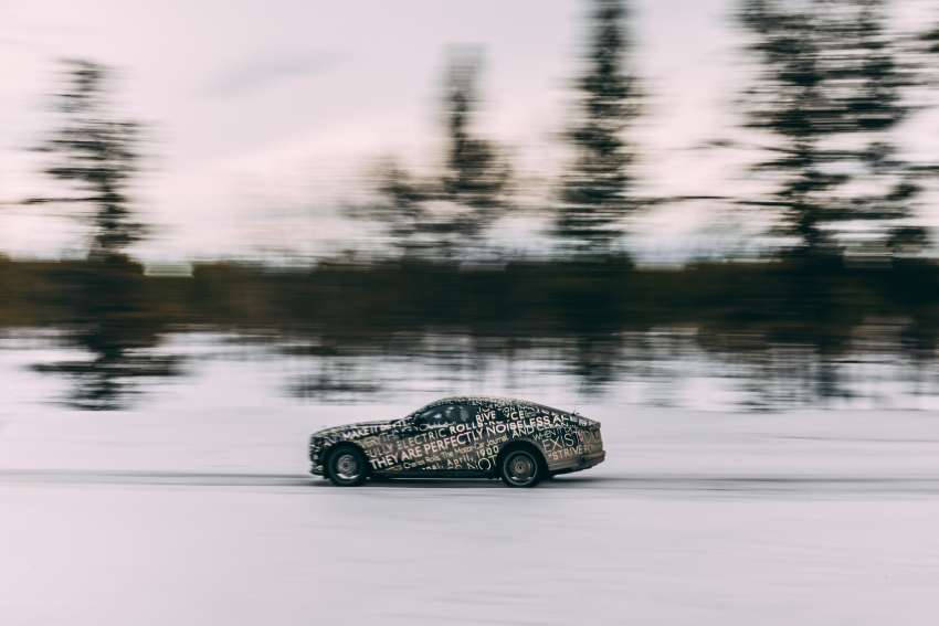 Rolls-Royce Spectre concludes winter testing – 25% of 2.5 million km testing programme done; 2023 launch 1438010